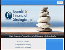 Tablet Screenshot of benefitandfinancial.com